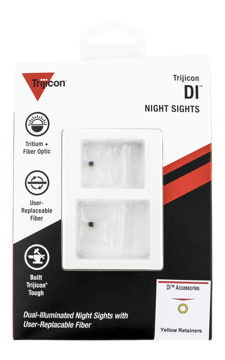 Trijicon DI Night Sight Retainer Replacement Pack, Yellow