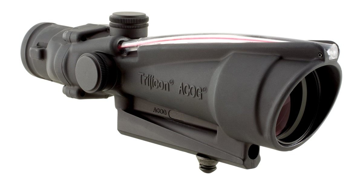 Trijicon ACOG 3.5 X Scope Dual Illuminated Donut .223 Ballistic Reticle, Re