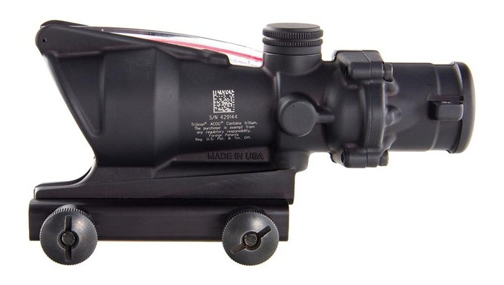 Trijicon Acog 4 X 32 Scope Dual Illuminated Chevron .223 Ballistic Reticle view 3