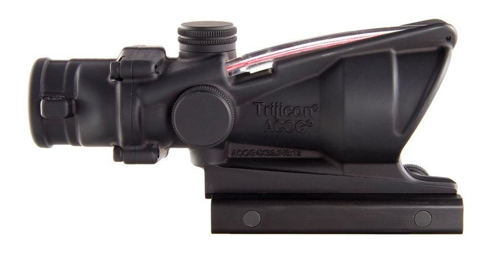 Trijicon Acog 4 X 32 Scope Dual Illuminated Chevron .223 Ballistic Reticle view 5