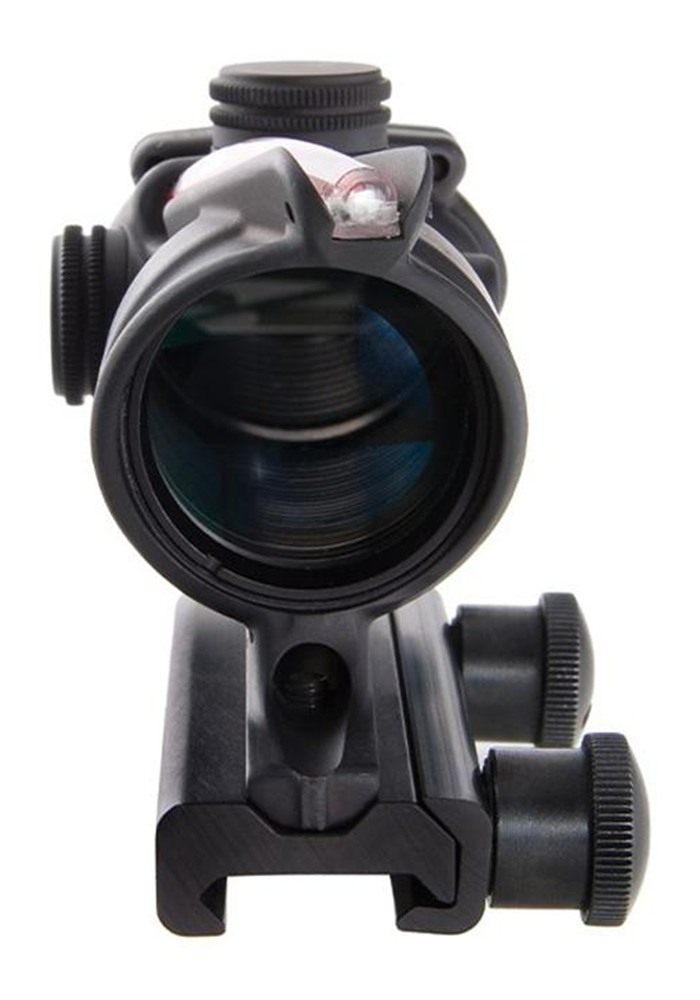 Trijicon Acog 4 X 32 Scope Dual Illuminated Chevron .223 Ballistic Reticle view 8