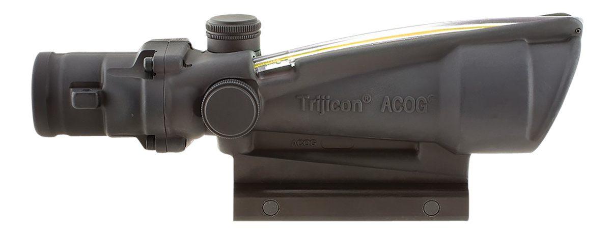 Trijicon ACOG 3.5 X Scope Dual Illuminated Chevron .223 Ballistic Reticle view 2