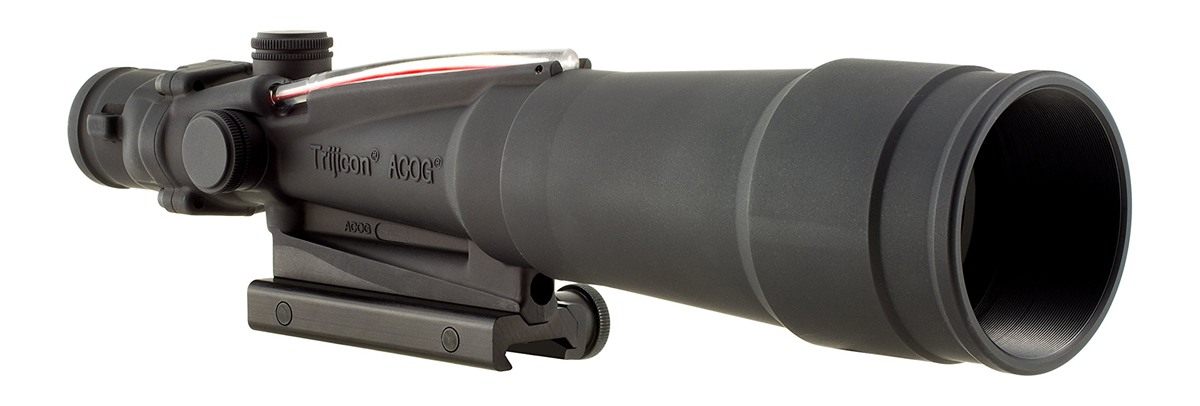 Trijicon ACOG 5.5 X 50 Scope Dual Illuminated Chevron .223 Ballistic Reticl