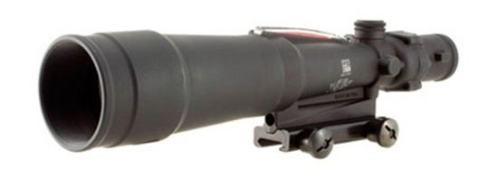 Trijicon ACOG 5.5 X 50 Scope Dual Illuminated Chevron .223 Ballistic Reticl view 2