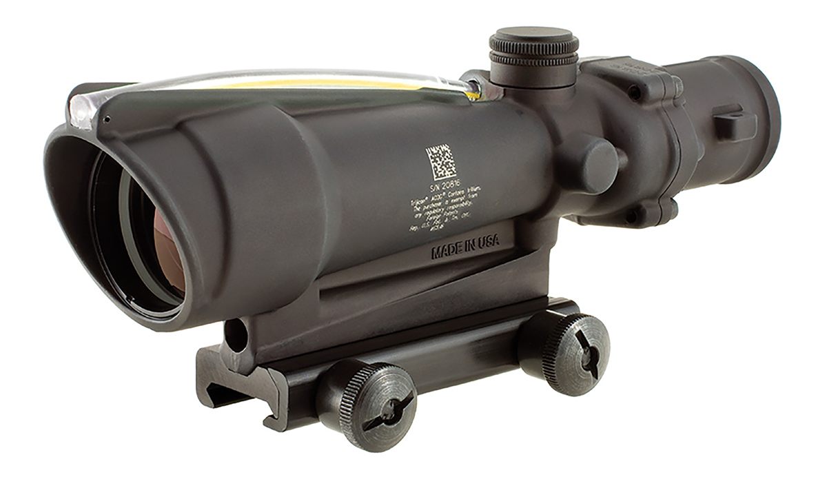 Trijicon ACOG 3.5 X Scope Dual Illuminated Chevron .308 Ballistic Reticle
