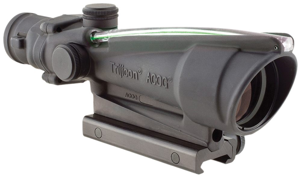 Trijicon 100149 ACOG Black Hardcoat Anodized 3.5x35mm Illuminated Green Che