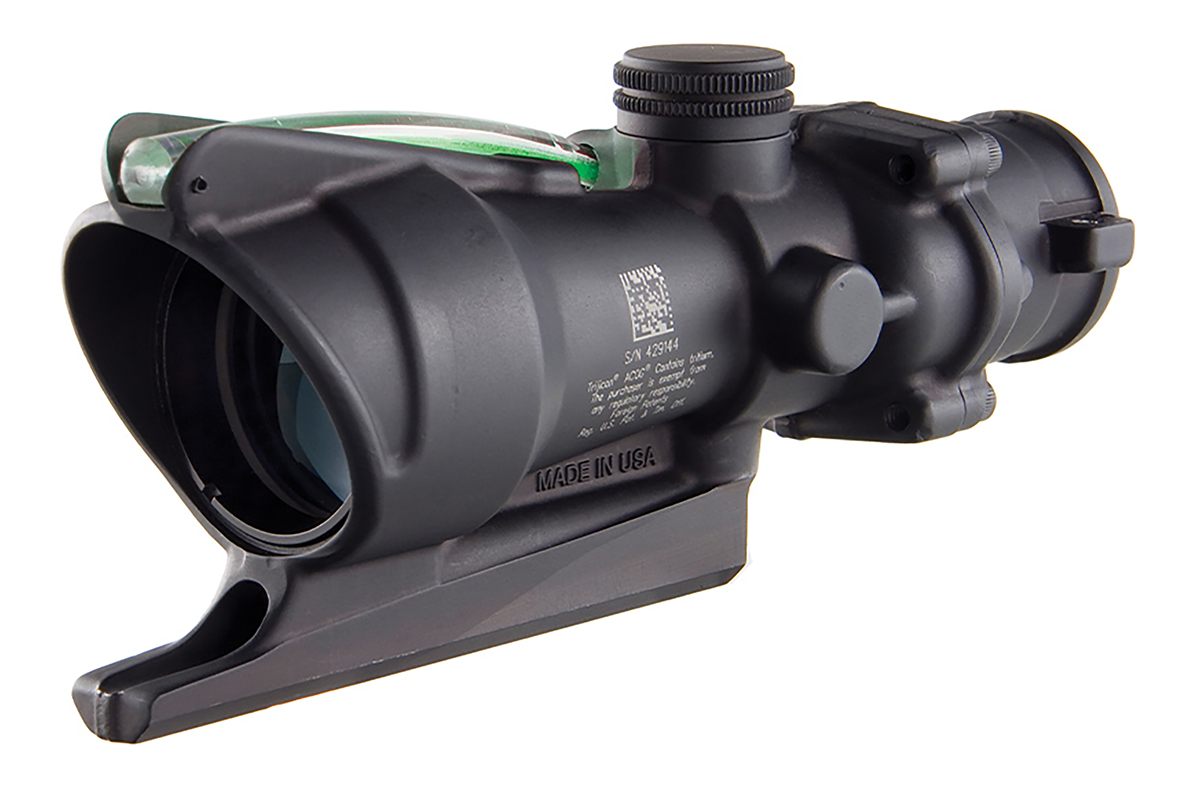 Trijicon 100212 ACOG 4x 32mm Obj 36.80 ft  100 yds FOV Matte Black Finish