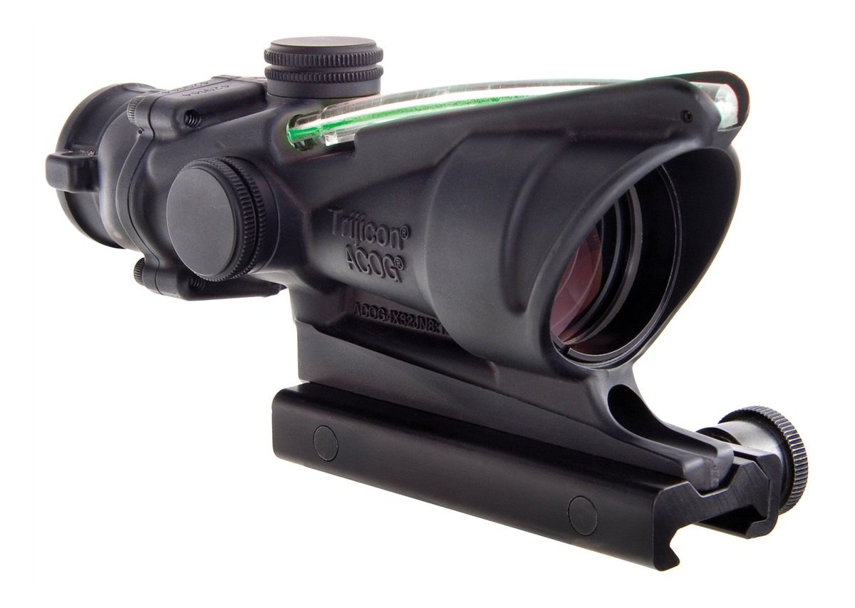 Trijicon TA31H-68-G ACOG 4x32 Scope with Dual Illuminated Green Horseshoe B