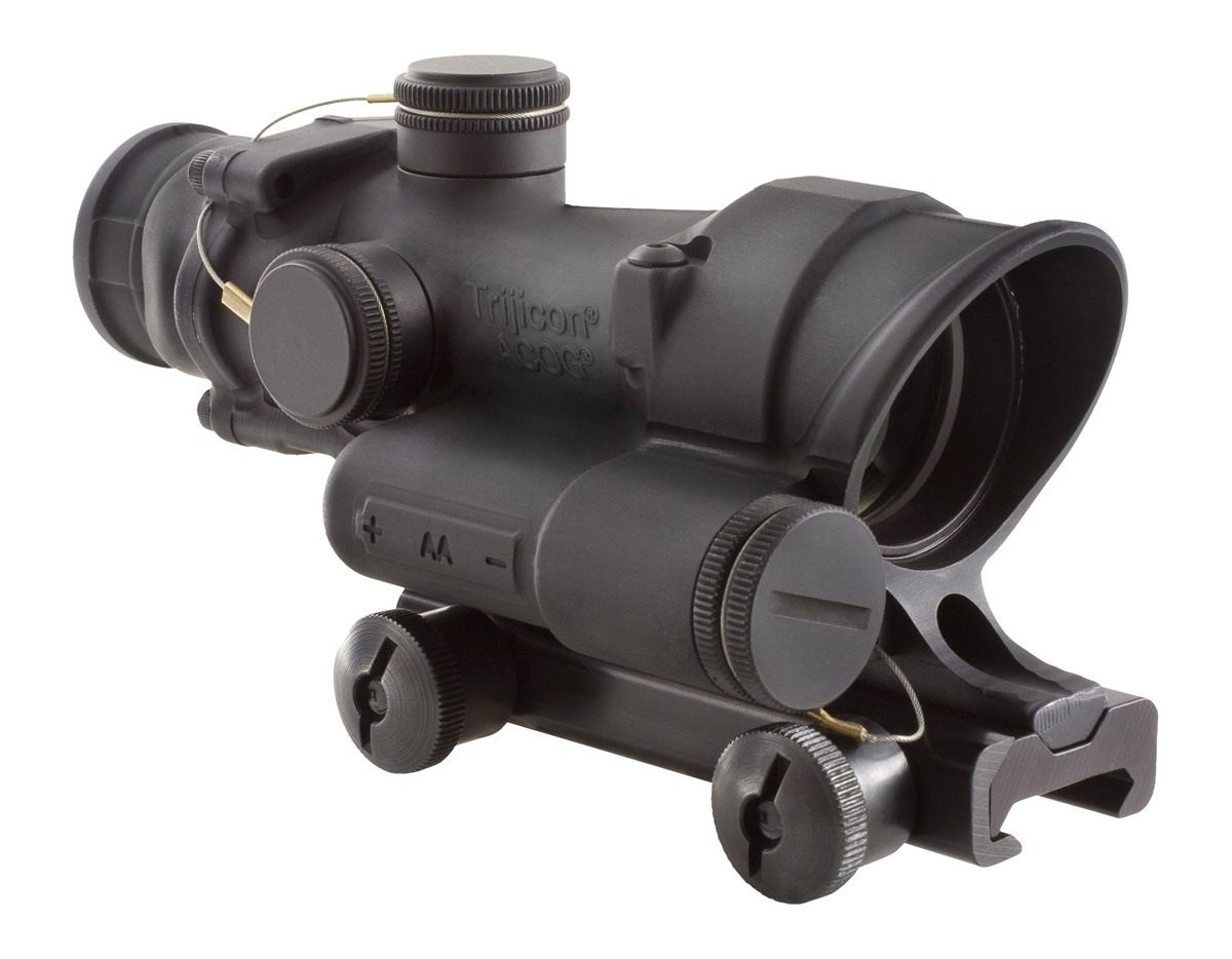 Trijicon TA02 ACOG Battery Illuminated LED Scope, Black Finish