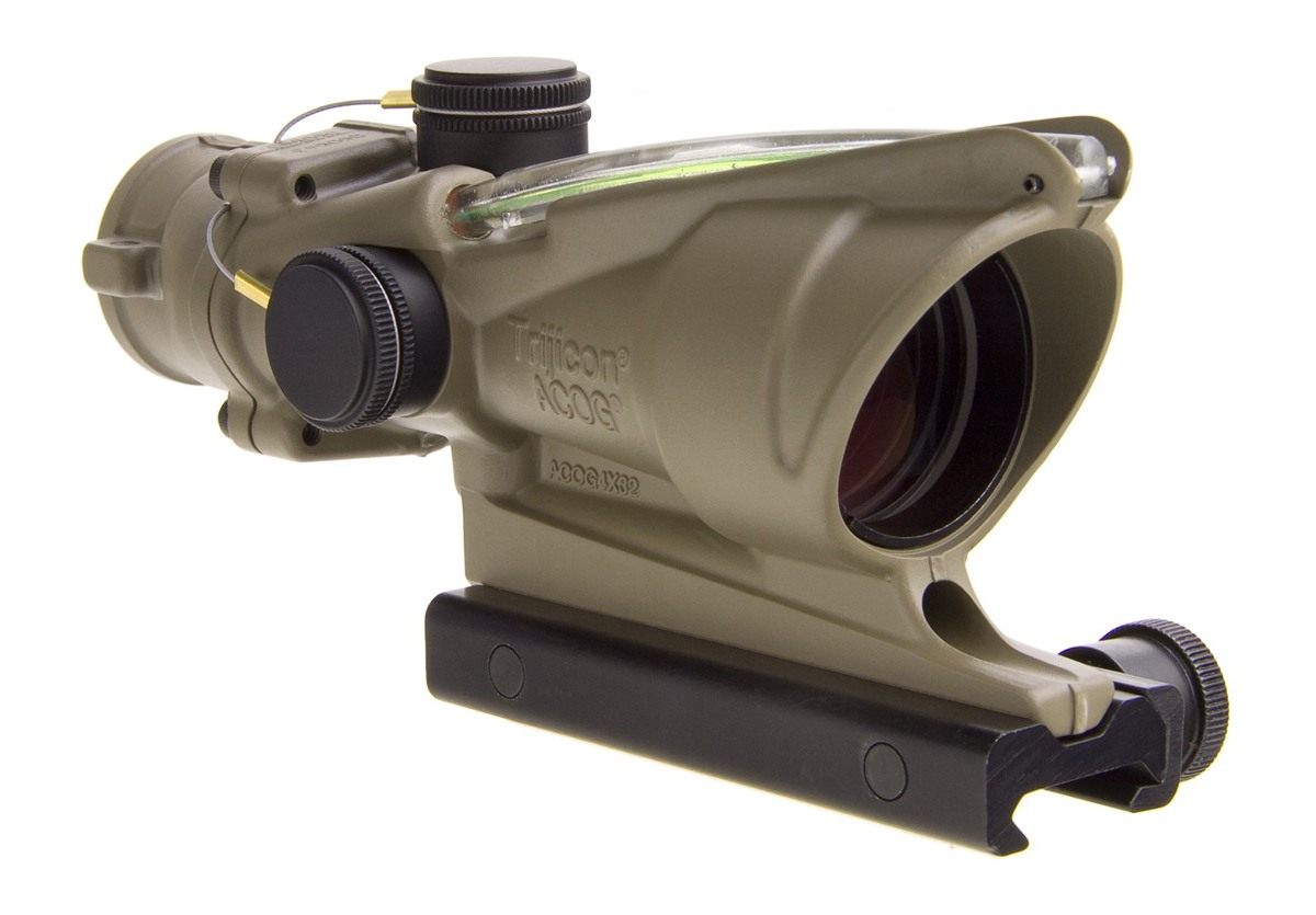 Trijicon ACOG TA31-D-100367 4x 32 Dual Illuminated Green Horseshoe Dot .223 view 2
