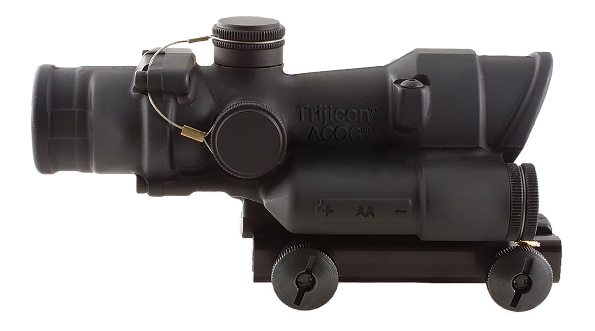 Trijicon 4X 32 ACOG Green LED .223 Crosshair Reticle with TA51 Mount