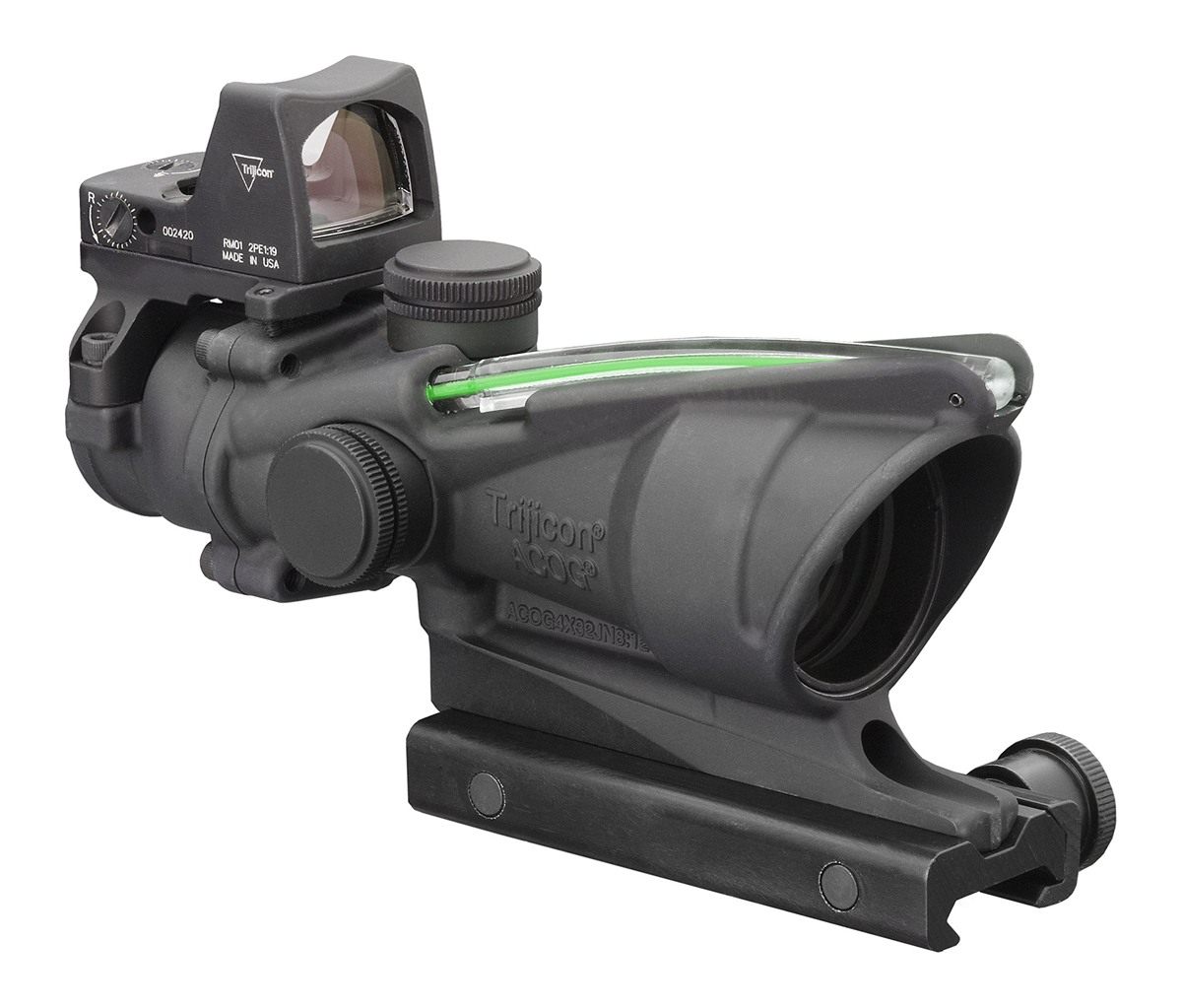 Trijicon ACOG 4X32 223 GRN XHR W/RMR