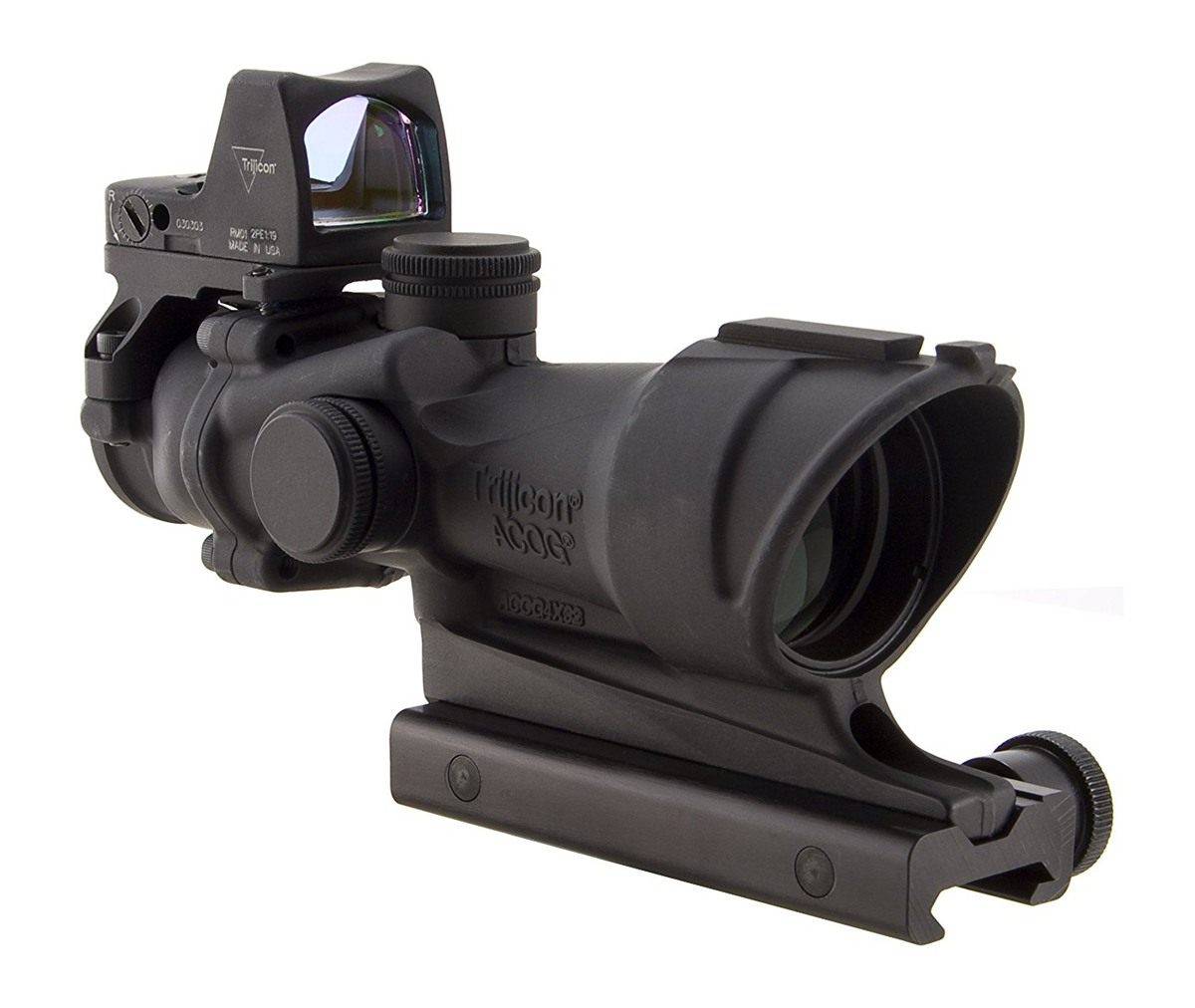 Trijicon 4x32mm ACOG Center Illumination Amber Crosshair .223 Ret 3.25 MOA