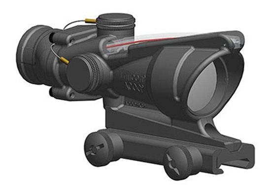 TRIJICON ACOG 4X32 DUAL ILL RED M855 RCO RET