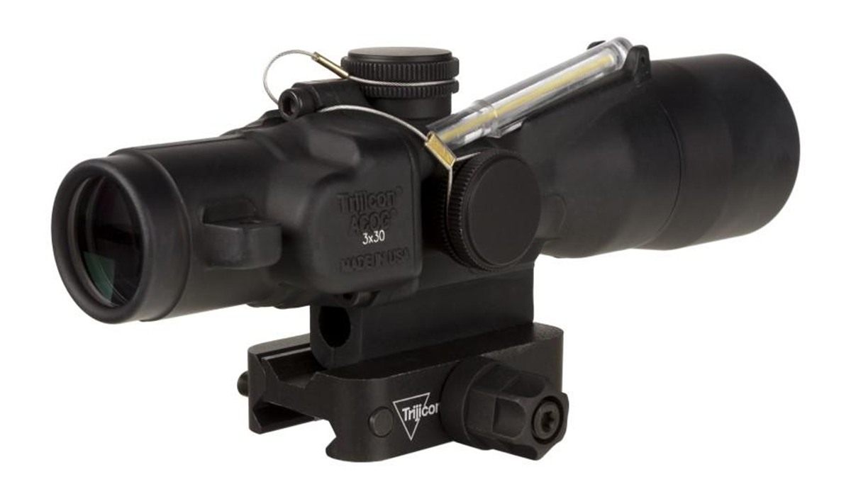 TrijiconInc Compact ACOG 3x30 Rifle Scope Amber Chevron 7.62x51mm/175gr. Il view 4