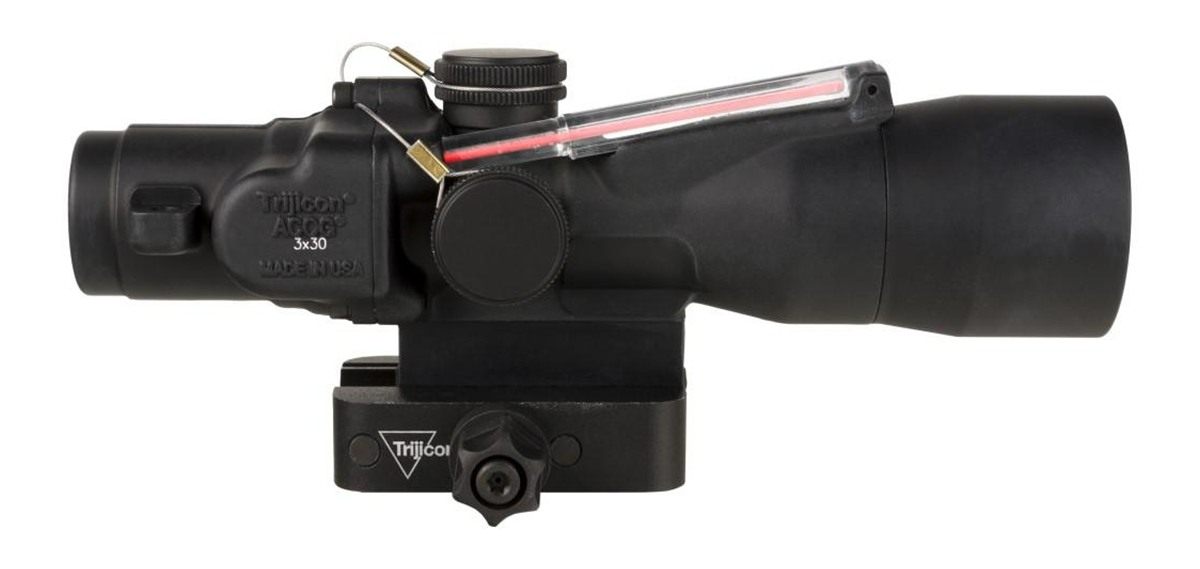 TrijiconInc Compact ACOG 3x30 Rifle Scope Red Crosshair .308/168gr. Winches