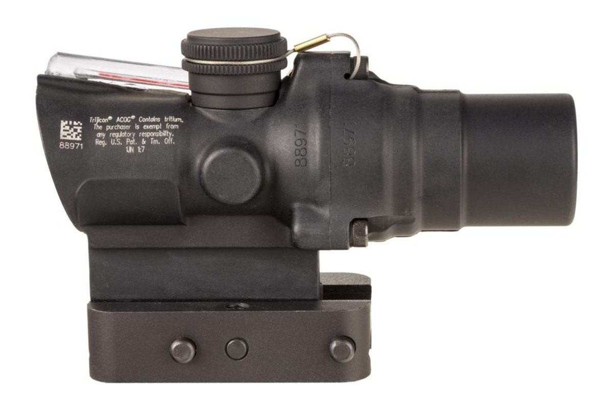 Trijicon 400330 ACOG TA44 Matte Black Anodized 1.5x16mm Illuminated Red Cir view 3