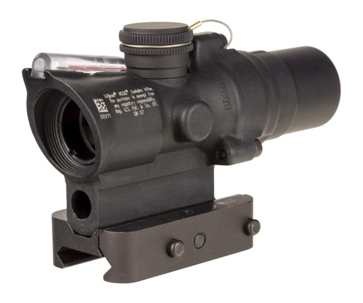 Trijicon 400330 ACOG TA44 Matte Black Anodized 1.5x16mm Illuminated Red Cir view 4