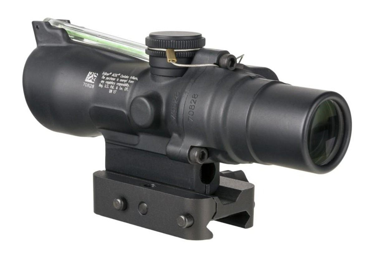 Trijicon Compact ACOG 2x20 Rifle Scope Green Crosshair Reticle Illuminated view 2