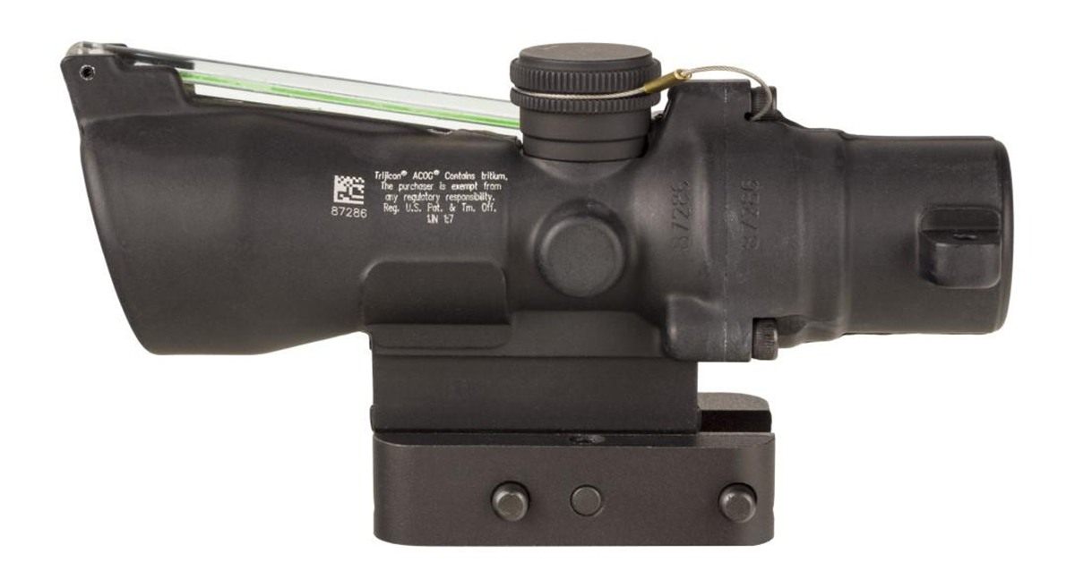 Trijicon Compact ACOG 3x24 Rifle Scope Green Horseshoe/Dot .223/55gr. Illum view 3