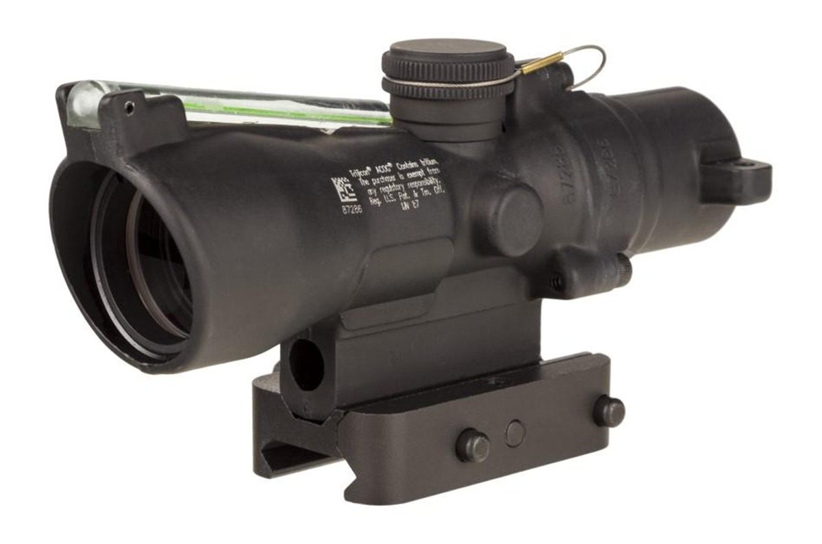 Trijicon Compact ACOG 3x24 Rifle Scope Green Horseshoe/Dot .223/55gr. Illum view 6