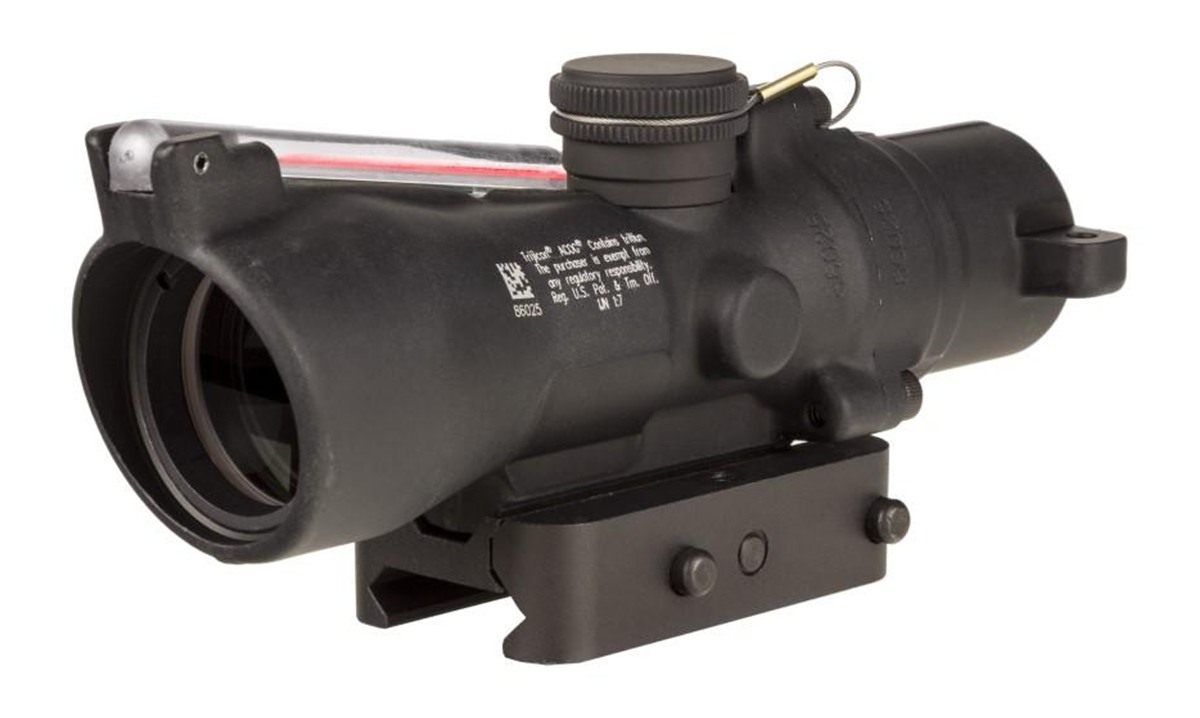 Trijicon Compact ACOG 3x24 Rifle Scope Low Height Red Crosshair .223/55gr. view 6