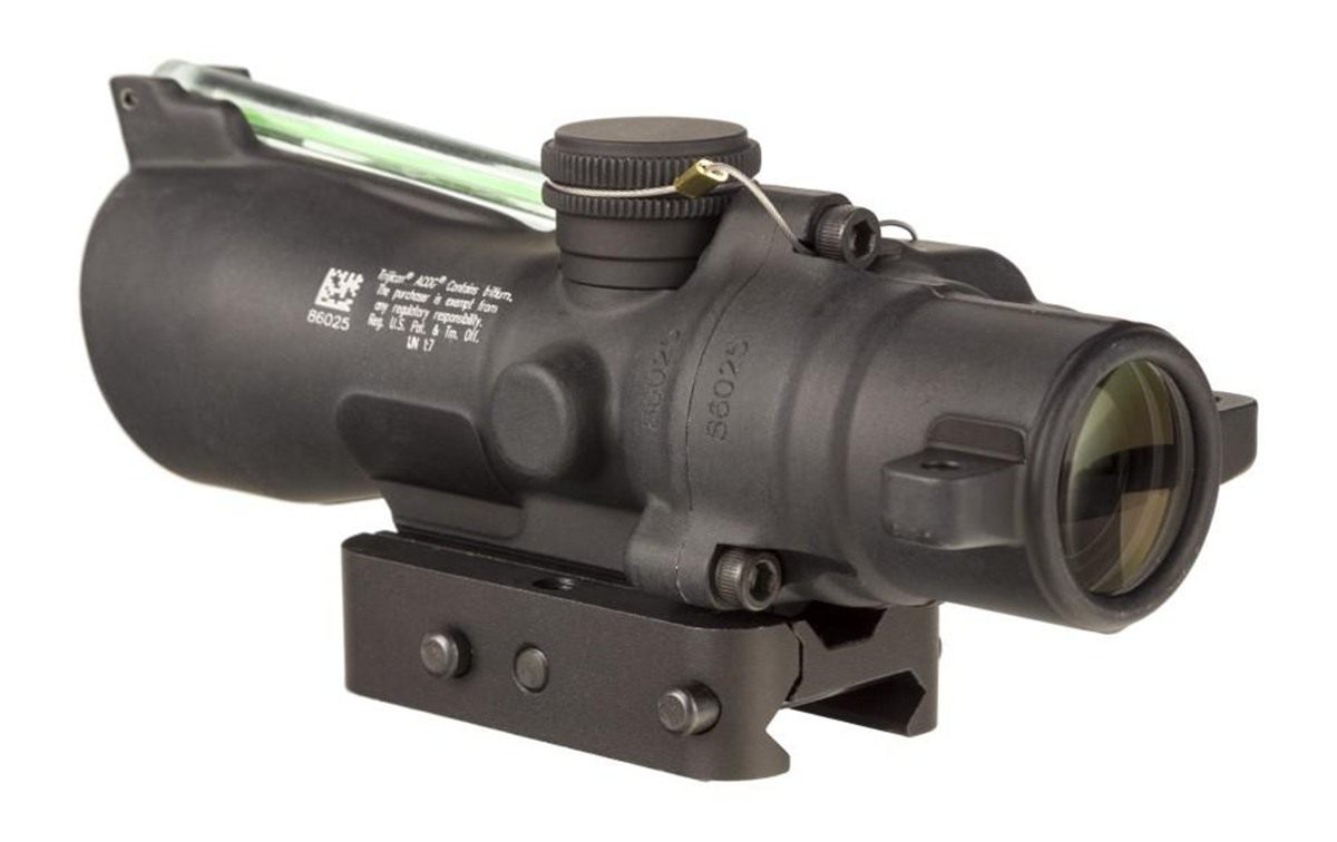 TrijiconInc Compact ACOG 3x24 Rifle Scope Low Height Green Crosshair .223/5 view 3