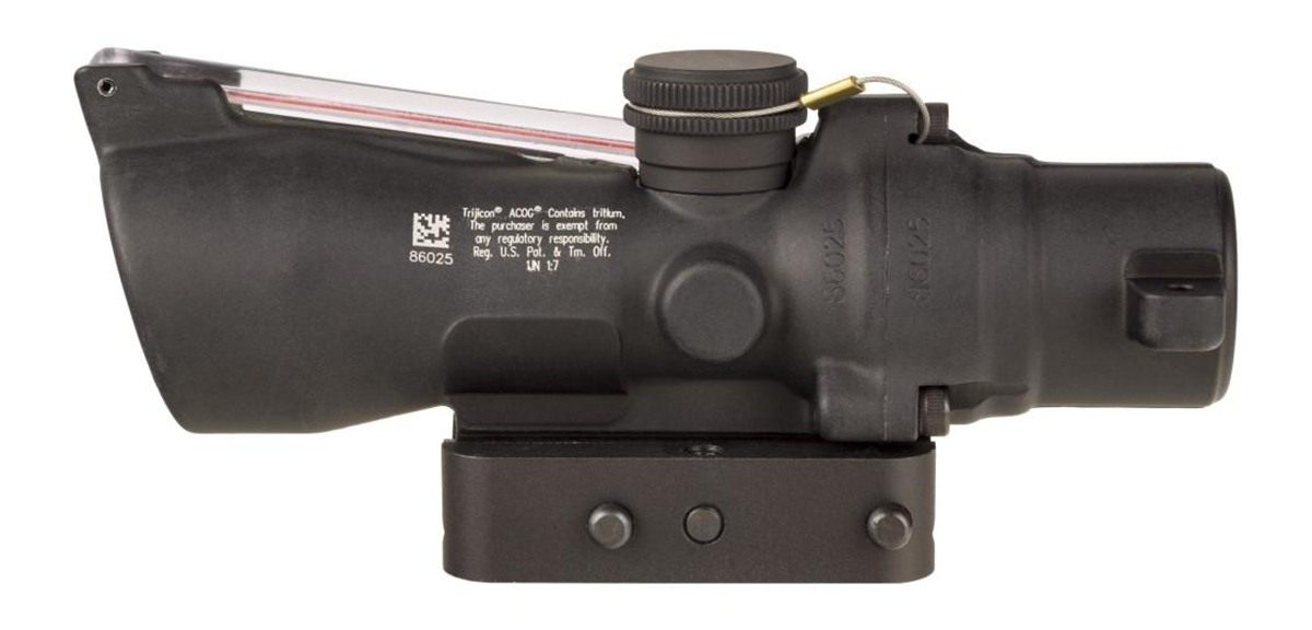 TrijiconInc Compact ACOG 3x24 Rifle Scope Low Height Red Horseshoe/Dot .223 view 3