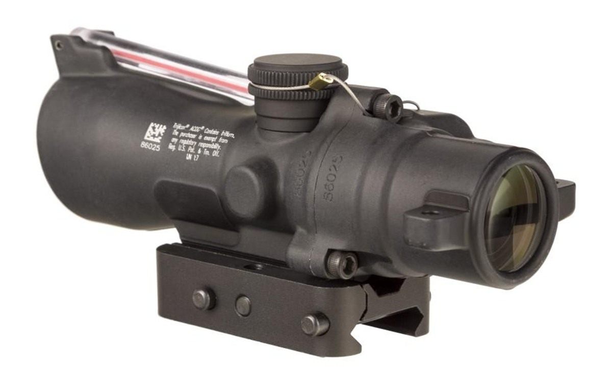 TrijiconInc Compact ACOG 3x24 Rifle Scope Low Height Red Horseshoe/Dot .223 view 4