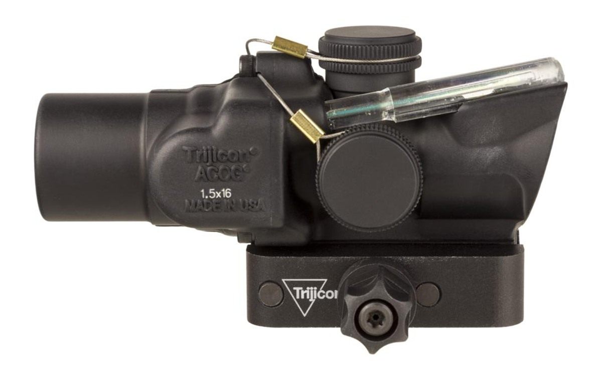 Trijicon Compact ACOG 1.5x16S Rifle Scope Low Height Green Ring 2MOA CDR Il view 2