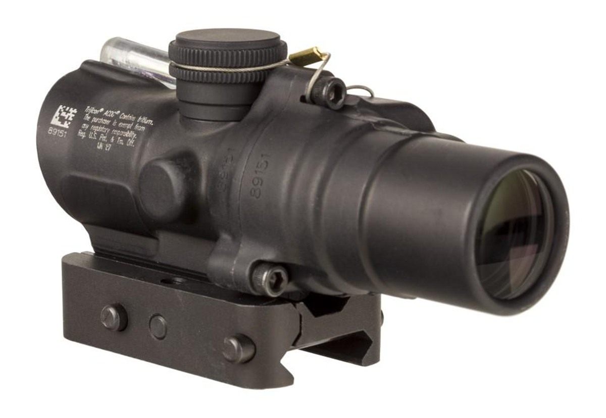 Trijicon Compact ACOG 1.5x16S Rifle Scope Low Height Green Ring 2MOA CDR Il view 5