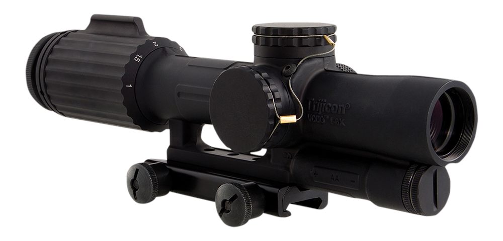 Trijicon 1600000 Vcog Black Hardcoat Anodized 1-6x 24mm LED Illuminated Red