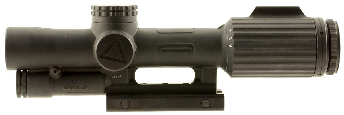 Trijicon 1600038 Vcog Matte Black 1-6x24mm 30mm Tube LED Illuminated Green