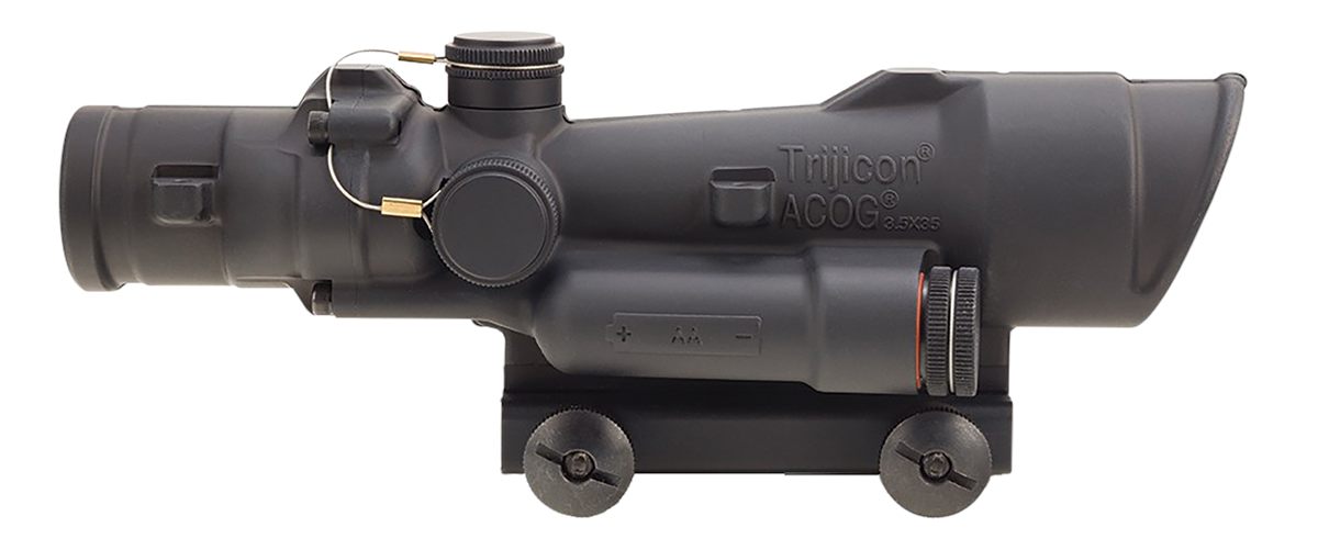 Trijicon 100496 ACOG OD Green 3.5x, 35mm 30mm-35mm Tube Illuminated LED Cro