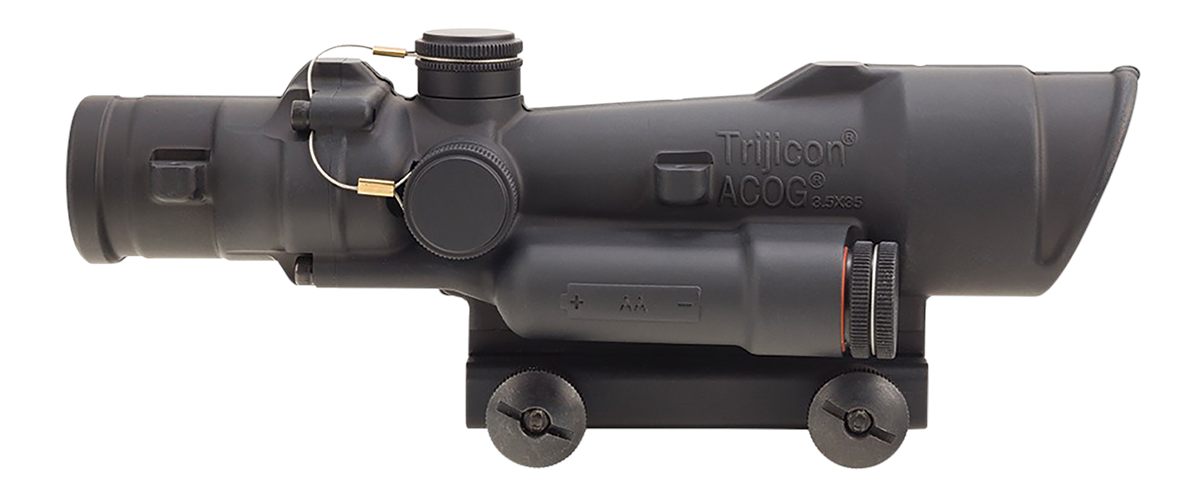 Trijicon ACOG, 3.5x35, Green LED Illuminated, .308 Crosshair Reticle, with