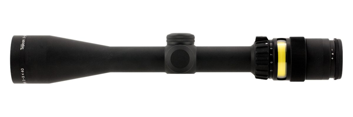 Trijicon 200001 AccuPoint Black Hardcoat Anodized 3-9x 40mm 1in Tube Illumi