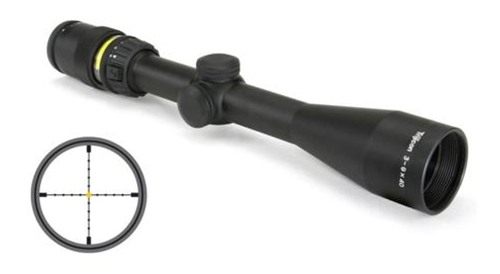 TrijiconInc 200004 AccuPoint Black Hardcoat Anodized 39x40mm 1in Tube Illum view 3