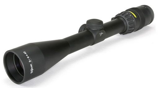 Trijicon 200002 AccuPoint Black Hardcoat Anodized 3-9x 40mm 1in Tube Illumi view 2