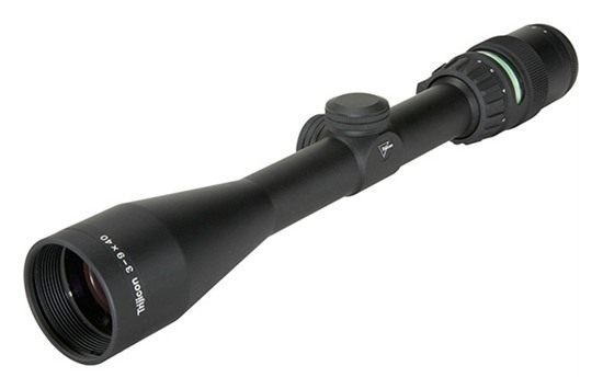 Trijicon 200005 AccuPoint Black Hardcoat Anodized 3-9x40mm 1in Tube, Illumi view 2