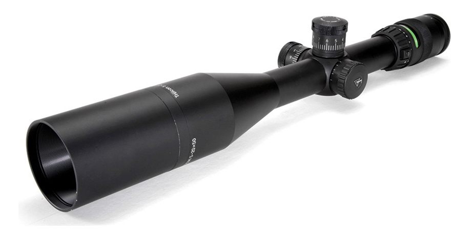 Trijicon AccuPoint Rifle Scope - 5-20x50mm Standard Duplex Crosshair w/Gree