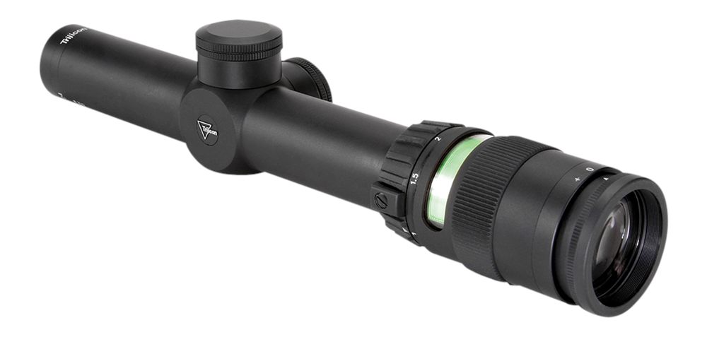 Trijicon TR24 AccuPoint 1-4x24 Riflescope German 4 Crosshair with Green Dot