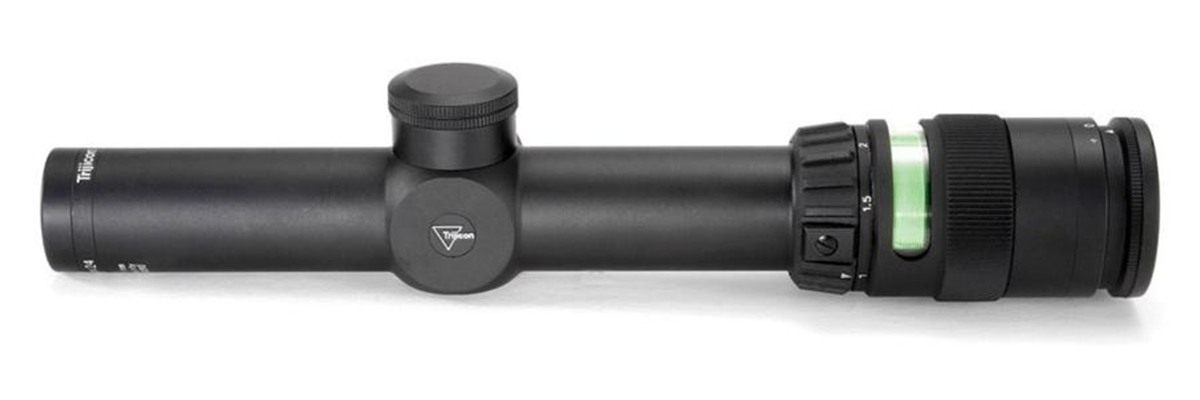 Trijicon TR24 AccuPoint 1-4x24 Riflescope German 4 Crosshair with Green Dot view 5