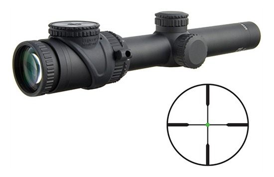Trijicon Accupoint Rifle Scope - 1-6x24 30mm SFP Standard DuPlex Crosshair