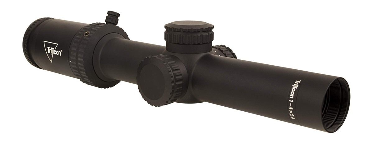 TRIJICON CREDO 1-4X24 SFP MRAD RED view 2