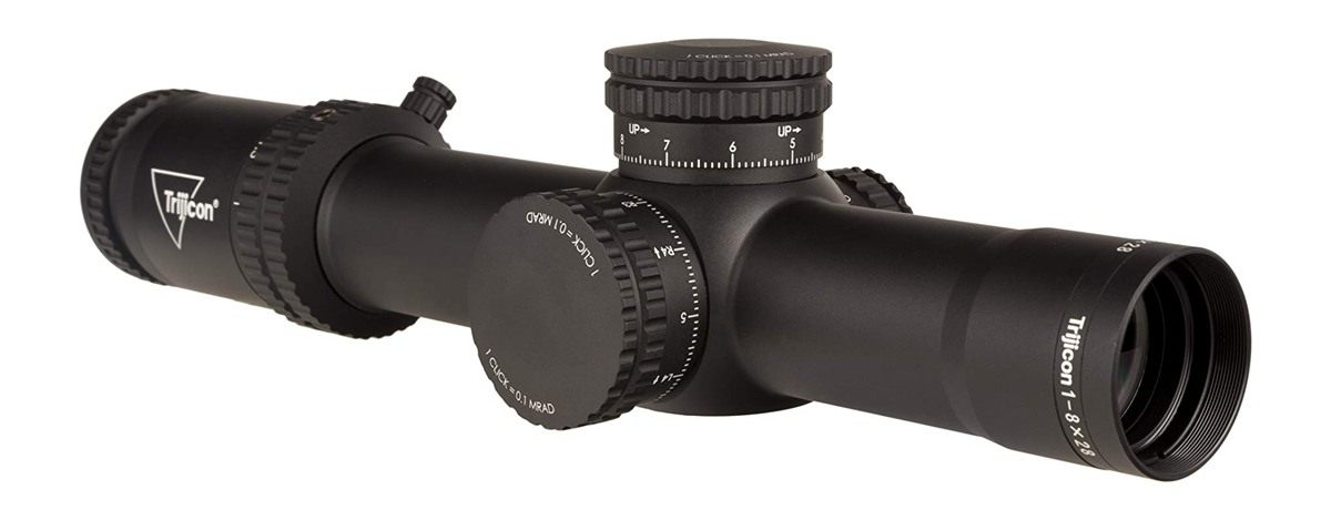 TRIJICON CREDO 1-8X28 FFP MRAD R/G view 2