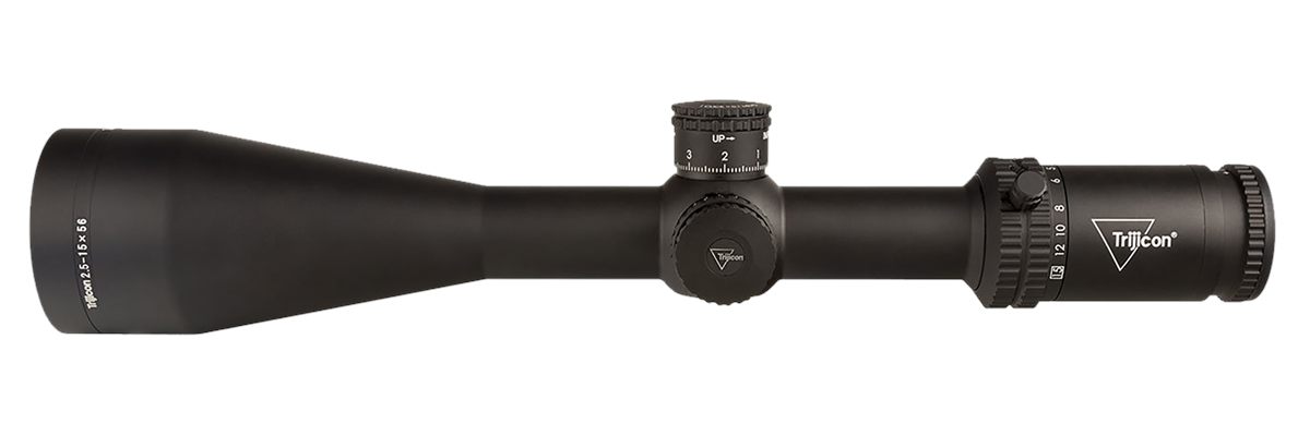 TRIJICON CREDO 2.5-15X56 SFP MRAD GR view 2