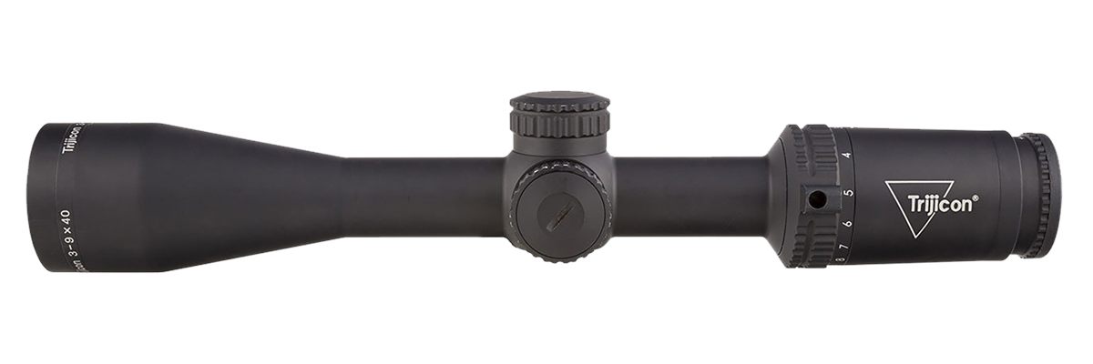 Trijicon 2900044 Credo Matte Black 3-9x40mm 1in Tube LED Illuminated Green