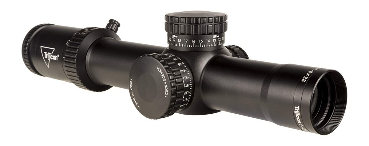 TRIJICON CREDO HX 1-8X24 FFP MOA R/G view 2