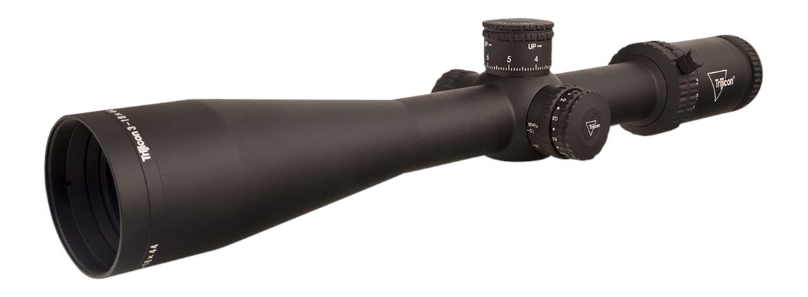 TRIJICON TENMILE 3-18X44 FFP MRA R/G view 2