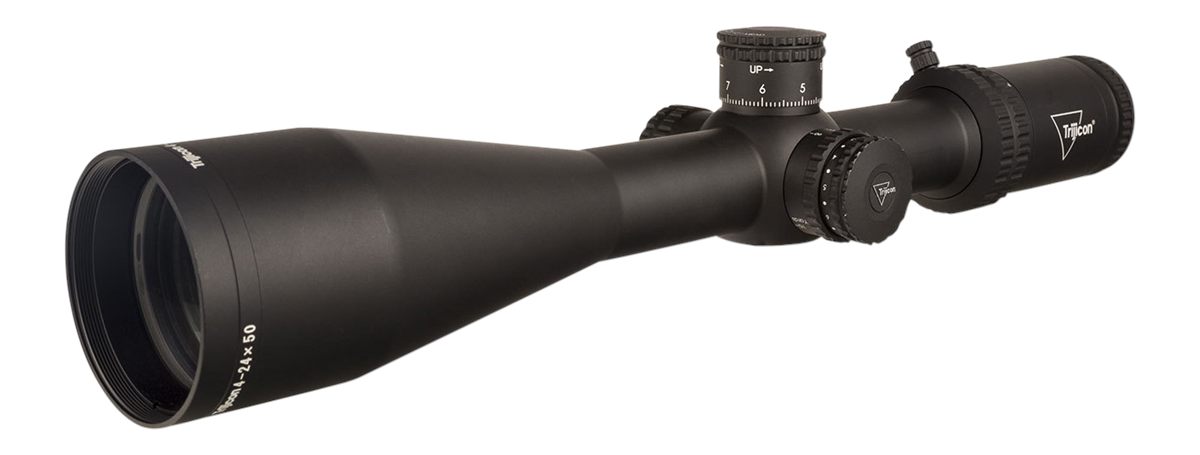 TRIJICON TENMILE 4-24X50 SFP MRAD RD view 2